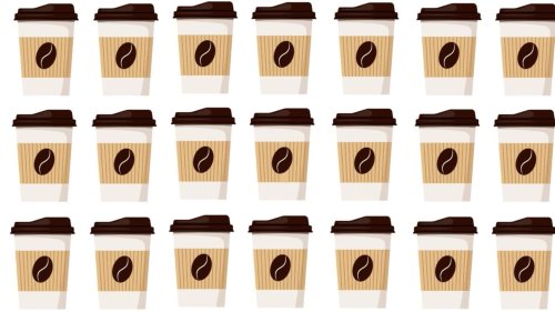 Augentest: Finden Sie den kaputten Kaffeebecher in 15 Sekunden?