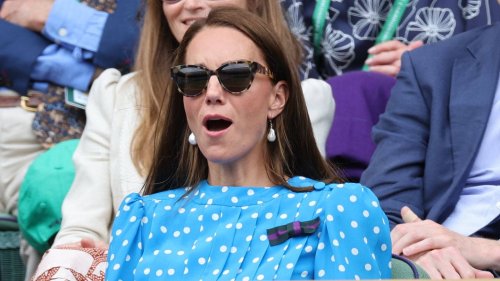 Royale Grimassen-Show: Herzogin Kate wird in Wimbledon von den Emotionen übermannt