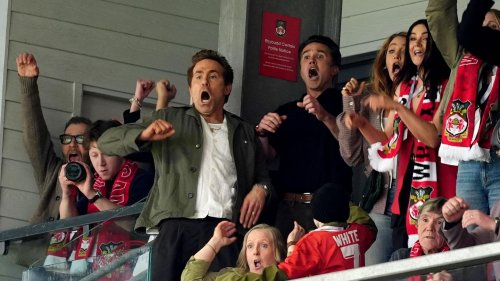 Ekstase pur: Ryan Reynolds hat Grund zum Jubeln