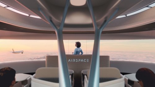 "Durchsichtige" Wände, Lunchboxen und mehr Platz: So stellt sich Airbus Flugzeuge ab 2035 vor