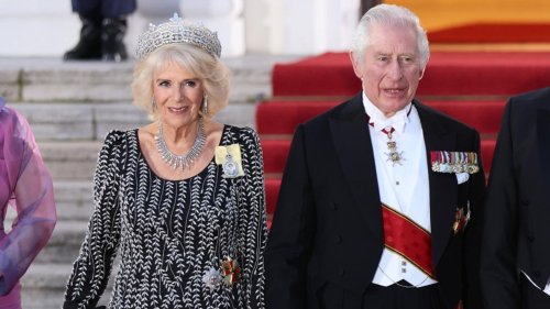 Mit Tiara und den Juwelen der Queen: Camilla glänzt mit majestätischem Auftritt 