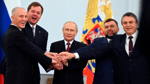"Davon ist keine Rede": Kreml behauptet,  keine neuen Gebiete in der Ukraine übernehmen zu wollen