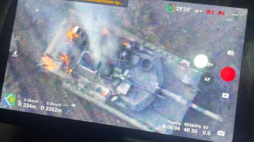 Ende eines Mythos – Kiew verliert ersten US-Panzer vom Typ M1 Abrams 