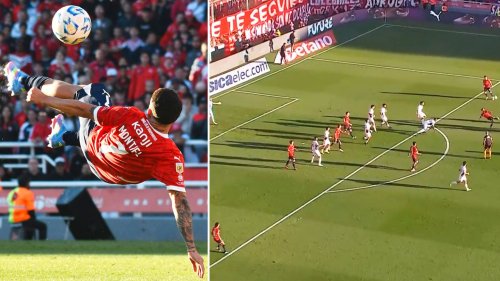 Fußballer gelingt sensationelles Fallrückzieher-Tor
