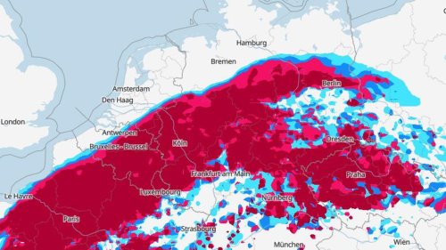 Blitz, Donner, Starkregen: Karte zeigt, wo gerade Gewitter aufziehen
