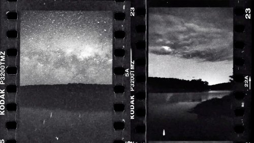 Kein Schnickschnack, nur Können: Fotograf "filmt" Milchstraße im Zeitraffer mit Analog-Kamera 