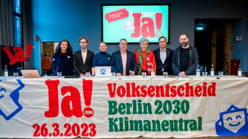 Berliner Klima-Volksentscheid ist gescheitert - trotz leichter Ja-Stimmen-Mehrheit