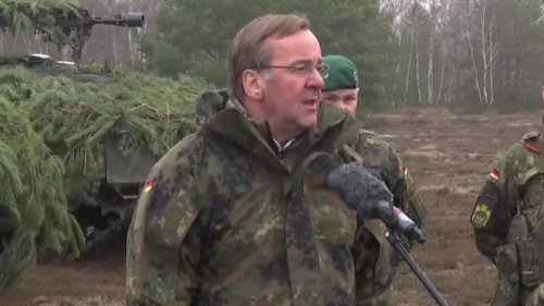 "Ende März, Anfang April": Verteidigungsminister konkretisiert Lieferdatum von Leopard-Panzern