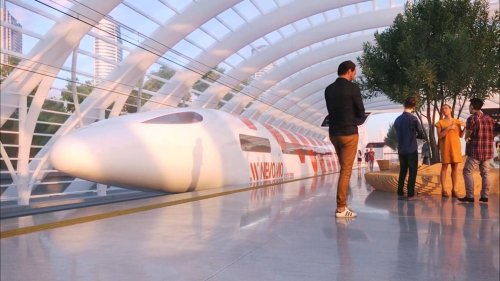 Mit 550 km/h durch Europa: Neuer Superzug schwebt über Schienen