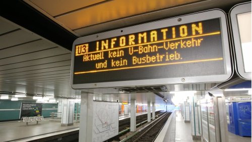 Keine Busse und U-Bahnen: Warnstreik beim HVV in Hamburg