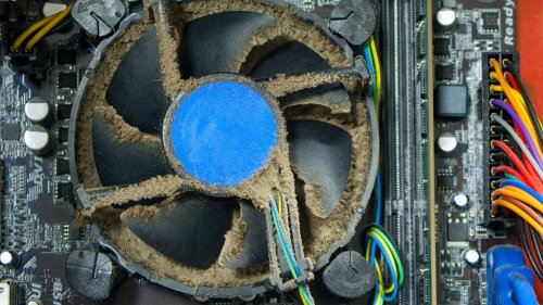 PC reinigen mit Luftkompressor