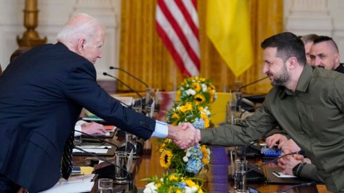 USA sichern Ukraine neues Rüstungspaket zu – Selenskyj reist weiter nach Kanada