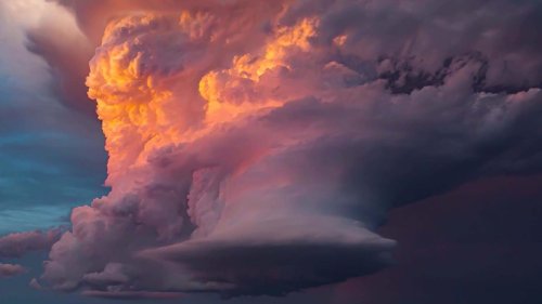 Atemberaubendes Naturspektakel: Student filmt "Superzelle" am Himmel