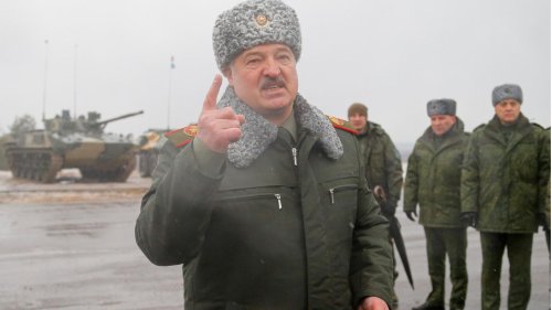 Lukaschenko ruft zu Waffenruhe "ohne Vorbedingungen" in der Ukraine auf