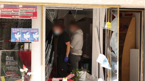 Anschlag auf Linke-Parteibüro: Polizei hat Hinweise auf selbst gebastelten Sprengsatz
