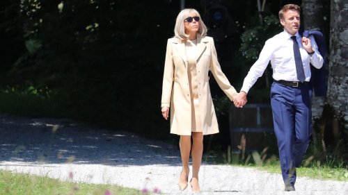 Brigitte Macron verzaubert beim G7 – ein ultimatives French Girl mit 69