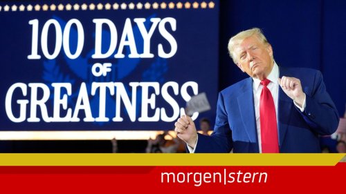 Trump feiert sich selbst vor einer halb leeren Halle – die Lage am Morgen