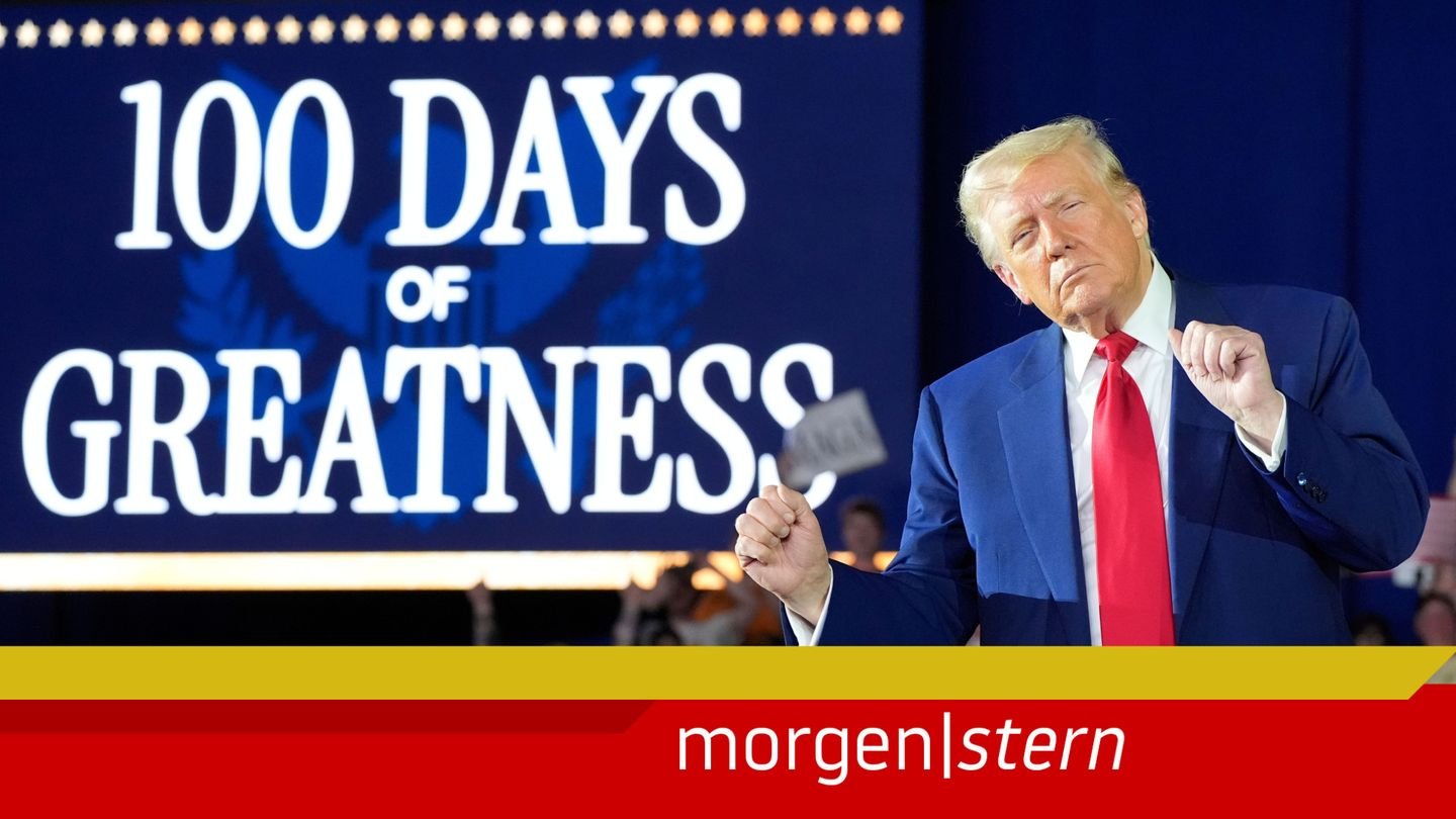 Trump feiert sich selbst vor einer halb leeren Halle – die Lage am Morgen