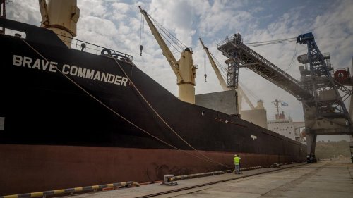 Mittlerweile sind 25 Schiffe mit Getreide aus ukrainischen Häfen ausgelaufen