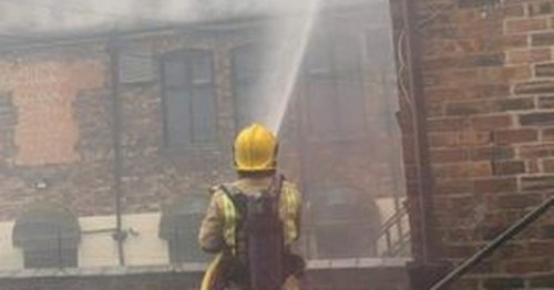 Live: Fire rips through well-known Stoke-on-Trent pub