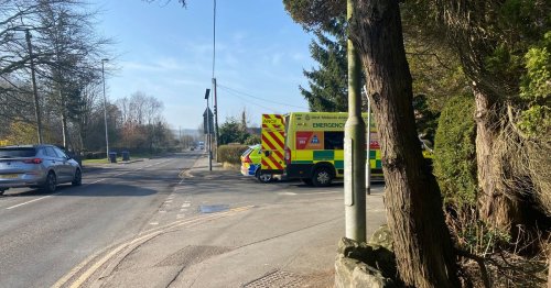 Police statement after biker hurt in A53 smash