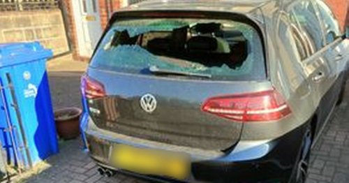 Driver blasts Severn Trent as 'tidal wave' of water damages Volkswagen after pipe burst