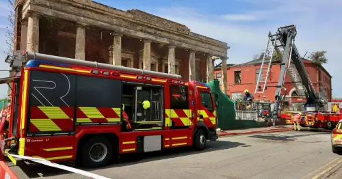 Fire in 'derelict' Wade Ceramics factory was ARSON attack