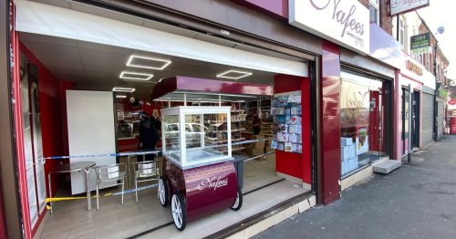 Watch as 'irate customer rams car into bakery in pastie row'