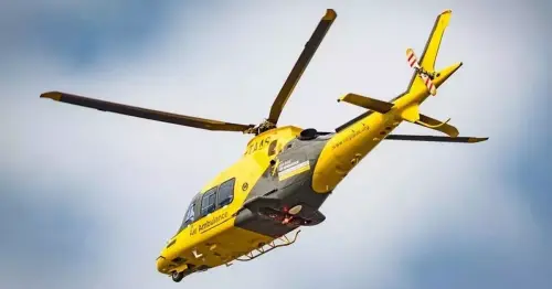 Air ambulance called as biker suffers 'serious injuries' in Staffordshire smash