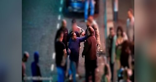 Watch as reveller knocks out drinker outside Hanley Pink