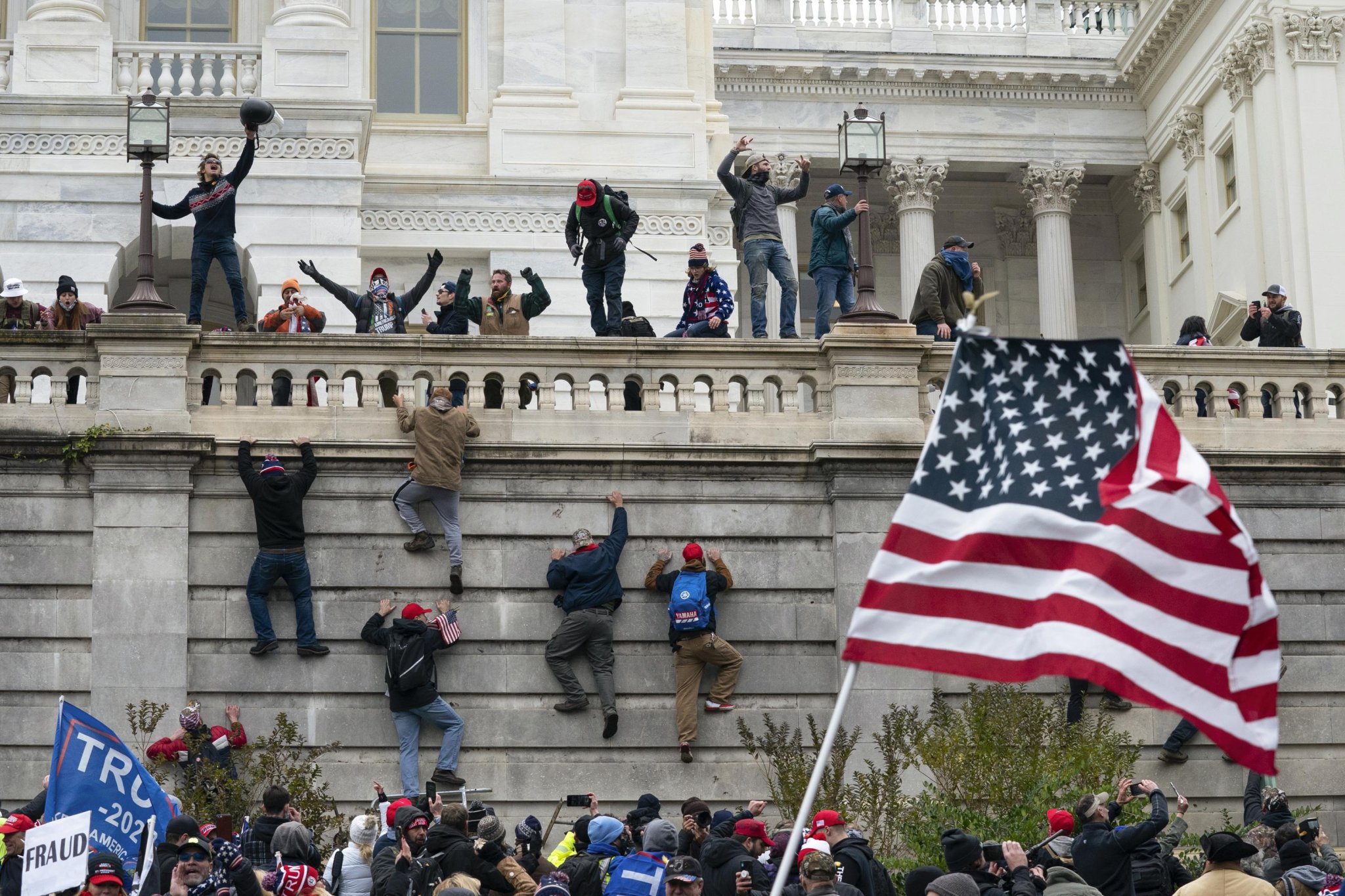 Images of chaos: AP photographers capture US Capitol riot