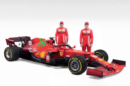 Ferrari launches 2021 F1 car with revised livery