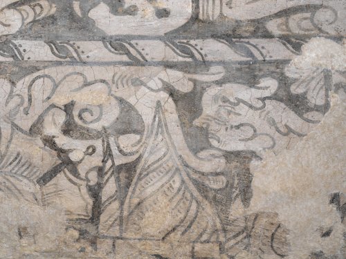 Rare, Fantastical 16th-Century Wall Paintings Found Hidden in Tudor Lodge