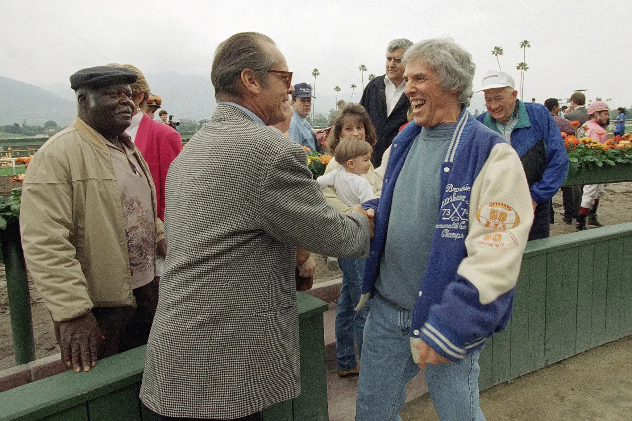 Burt Bacharach was a hit at the racetrack, too