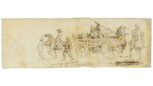 A Rare American Revolution Drawing Was Found Hanging in a New York Apartment
