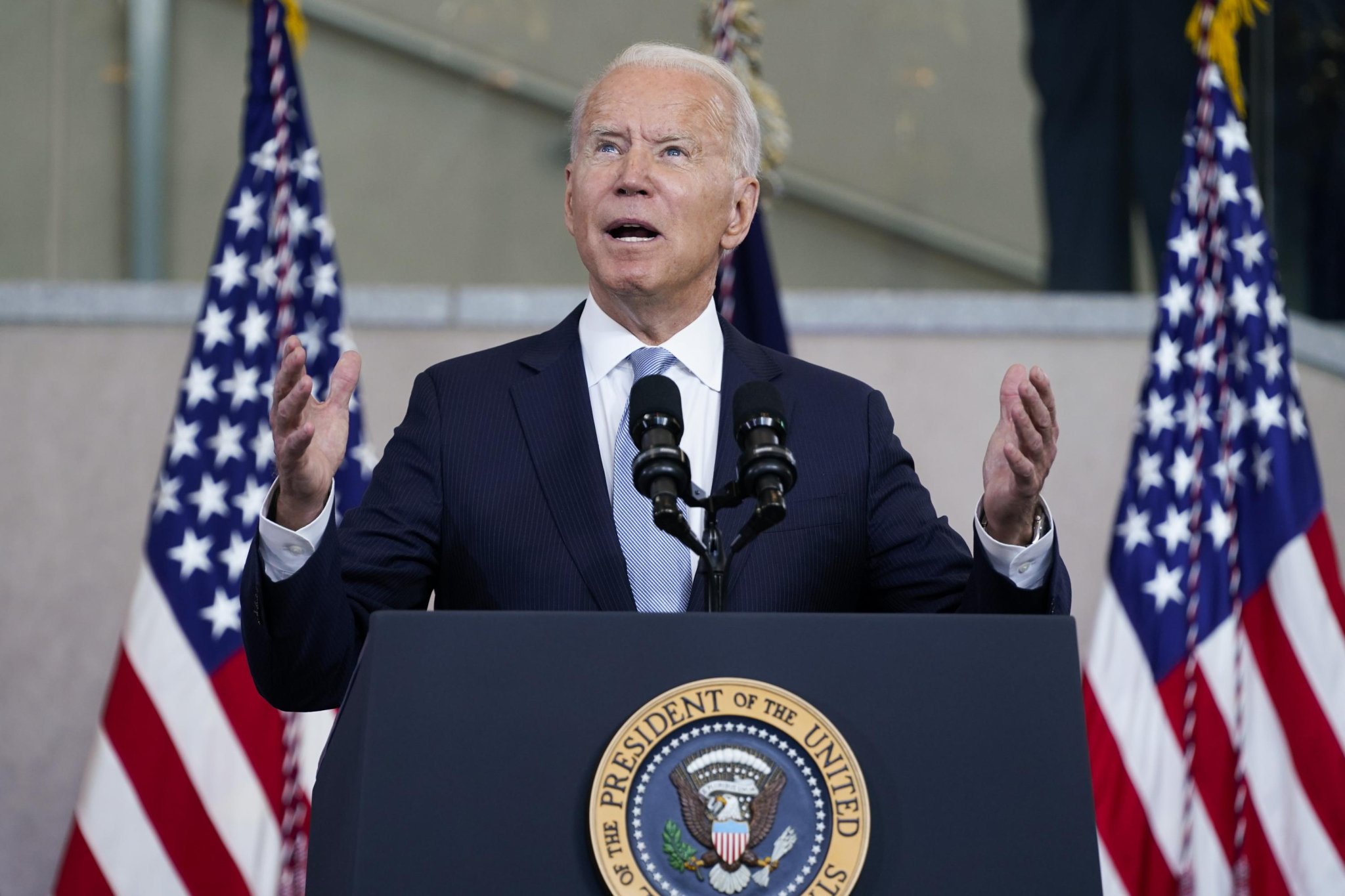 Biden pushed to speak out more as US democracy concerns grow
