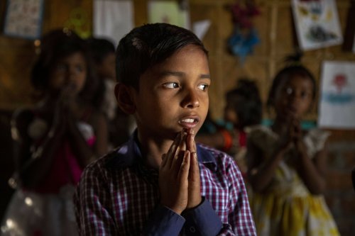 AP PHOTOS: A day in the life of an Indian child scavenger