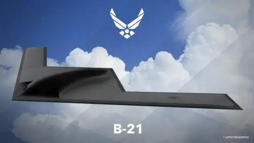 Pentagon debuts its new stealth bomber, the B-21 Raider