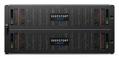 BCD Deepstor Petabyte-Scale Rack-Mounted Block External Storage Enclosures