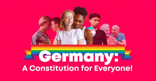 Include protections for queer people in the German Constitution!