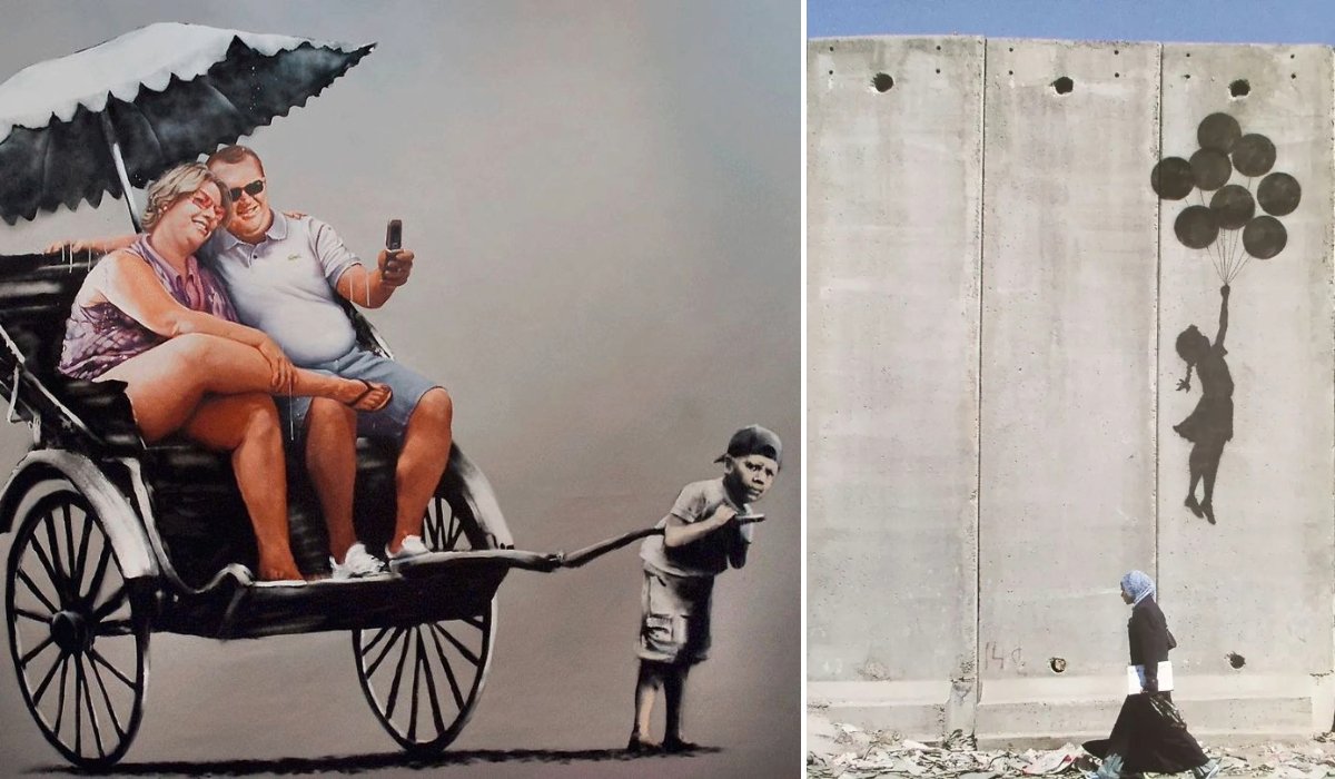 5 of Banksy’s Most Powerful Political Artworks That Shocked the World - STREET ART UTOPIA