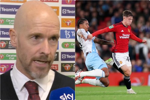 'You have to deserve it' - Erik ten Hag sends message to young players after Daniel Gore debut