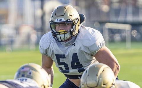 Ravens linebacker Diego Fagot among 4 Naval Academy athletes granted permission to pursue professional sports