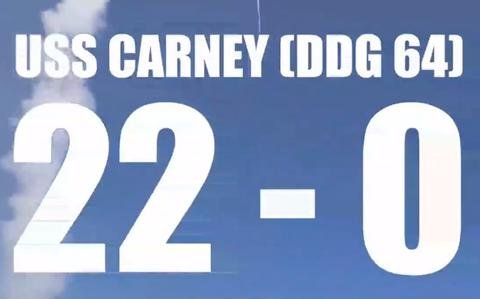Navy releases video of US warship downing drones, missiles in Red Sea; the USS Carney is 22-0