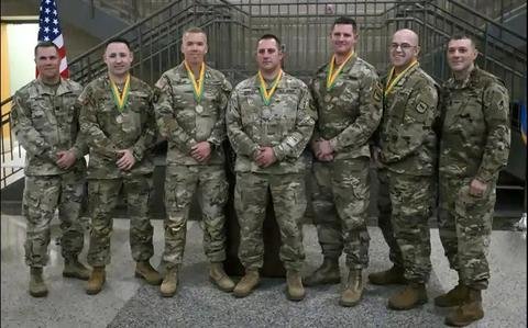 SD National Guard Military Police Company members receive commendations