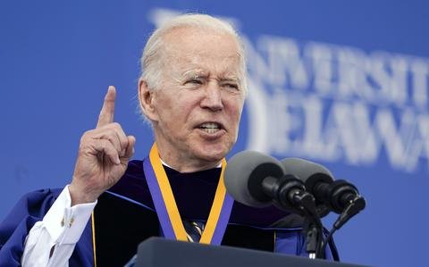 Biden tells Delaware grads to step up, 'now it's your hour'