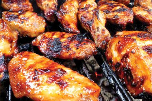 Simple recipe for Guam-style chicken wings in sweet chili sauce