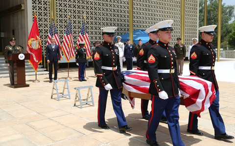 Remains of American general who fought during WWI, WWII returned to US