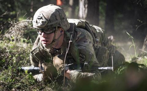 Team from 2nd Cavalry Regiment in Vilseck tops field in V Corps’ best squad competition