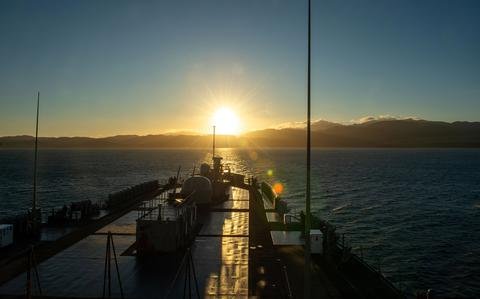 Navy’s oldest operational warship makes historic stop in New Zealand
